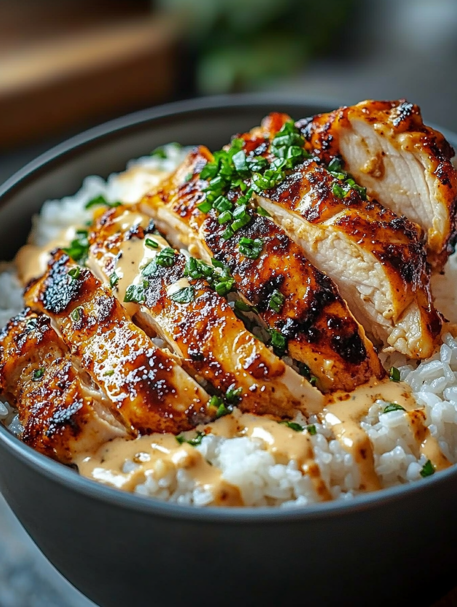 Budget-Style Chicken and Rice Bowls