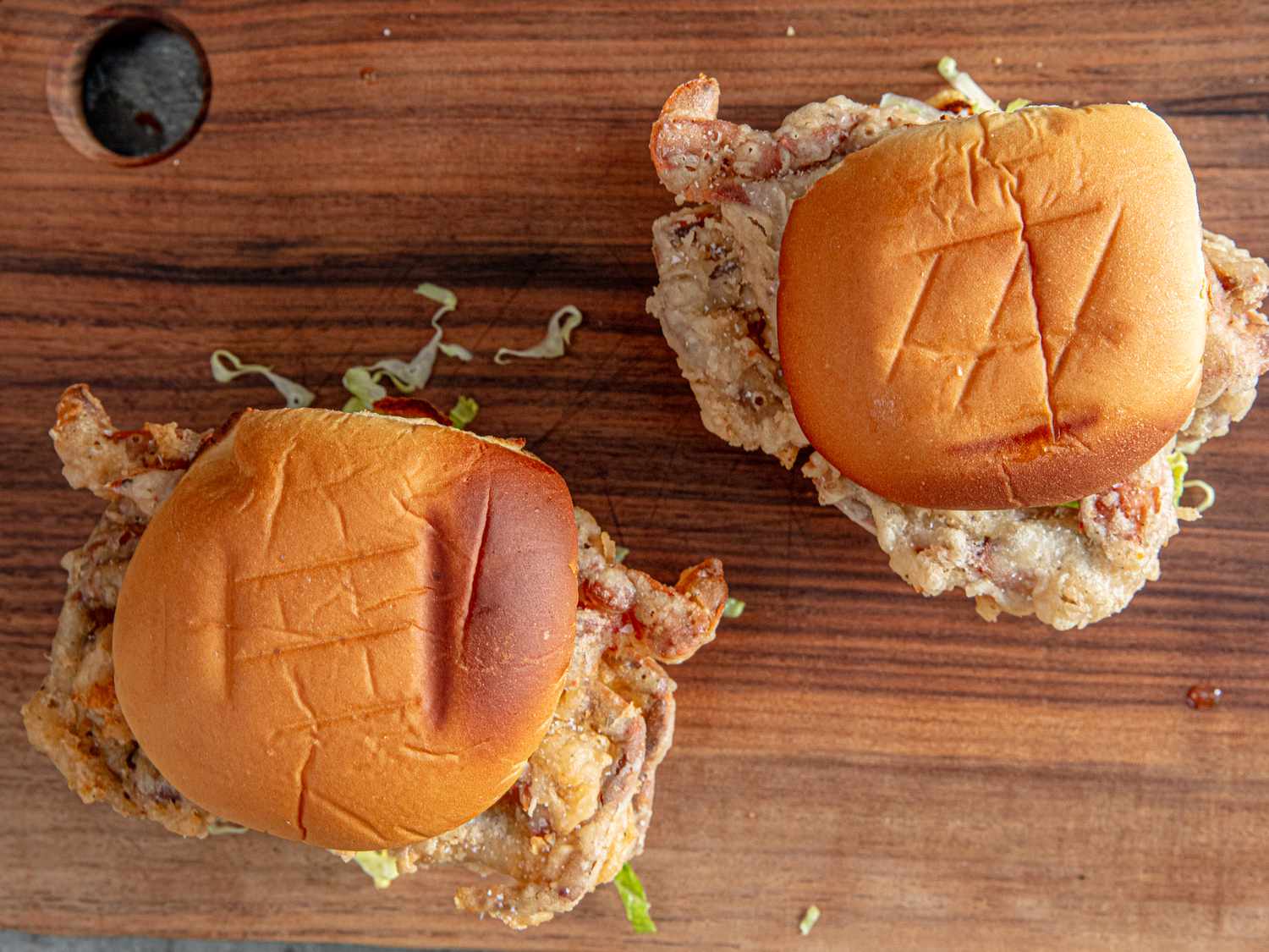Pan-Seared Soft-Shell Crab Sandwich with Lemon Aioli