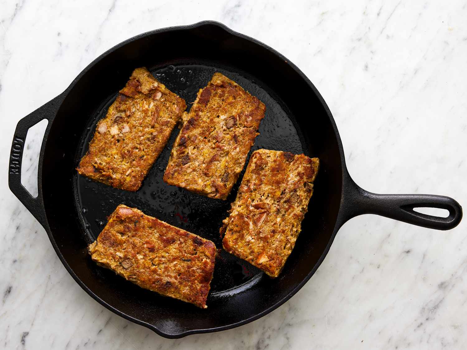 Traditional Scrapple with Maple Mustard Glaze