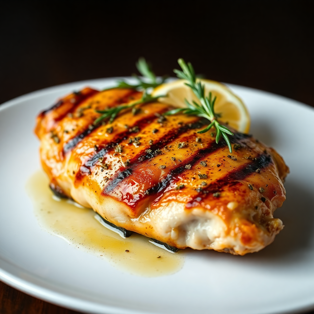 Budget-Friendly Grilled Chicken with Herb Sauce
