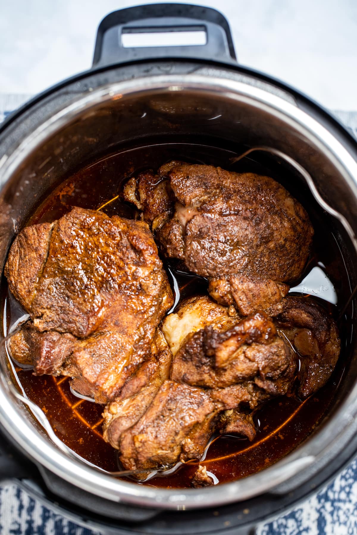 Instant Pot Braised Pork Shoulder with Spices