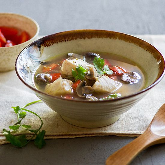 Lemon-Ginger Sour Fish Soup
