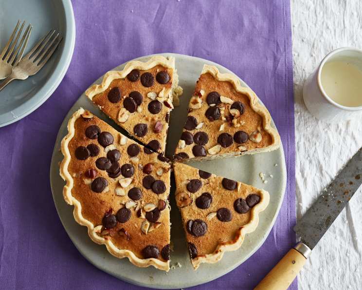 Quick Chocolate Hazelnut Tart