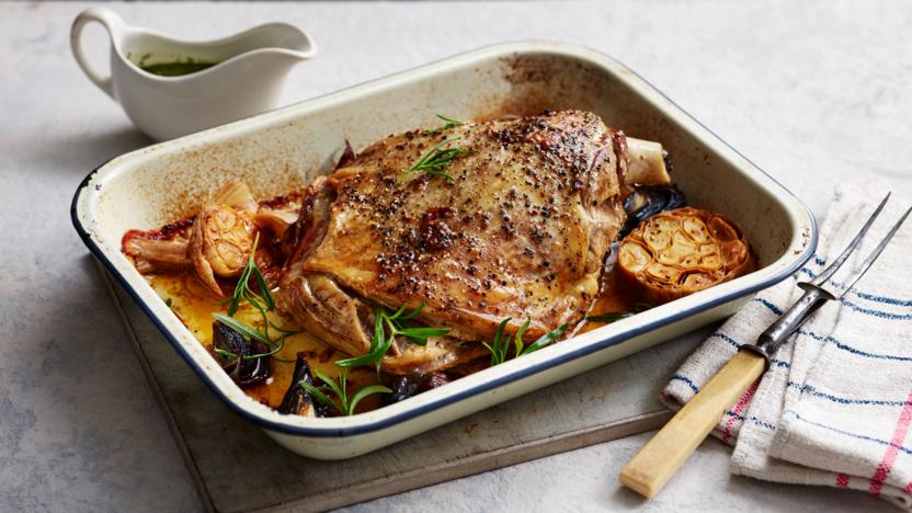 Slow-Roasted Moroccan Lamb with Preserved Lemon and Spices