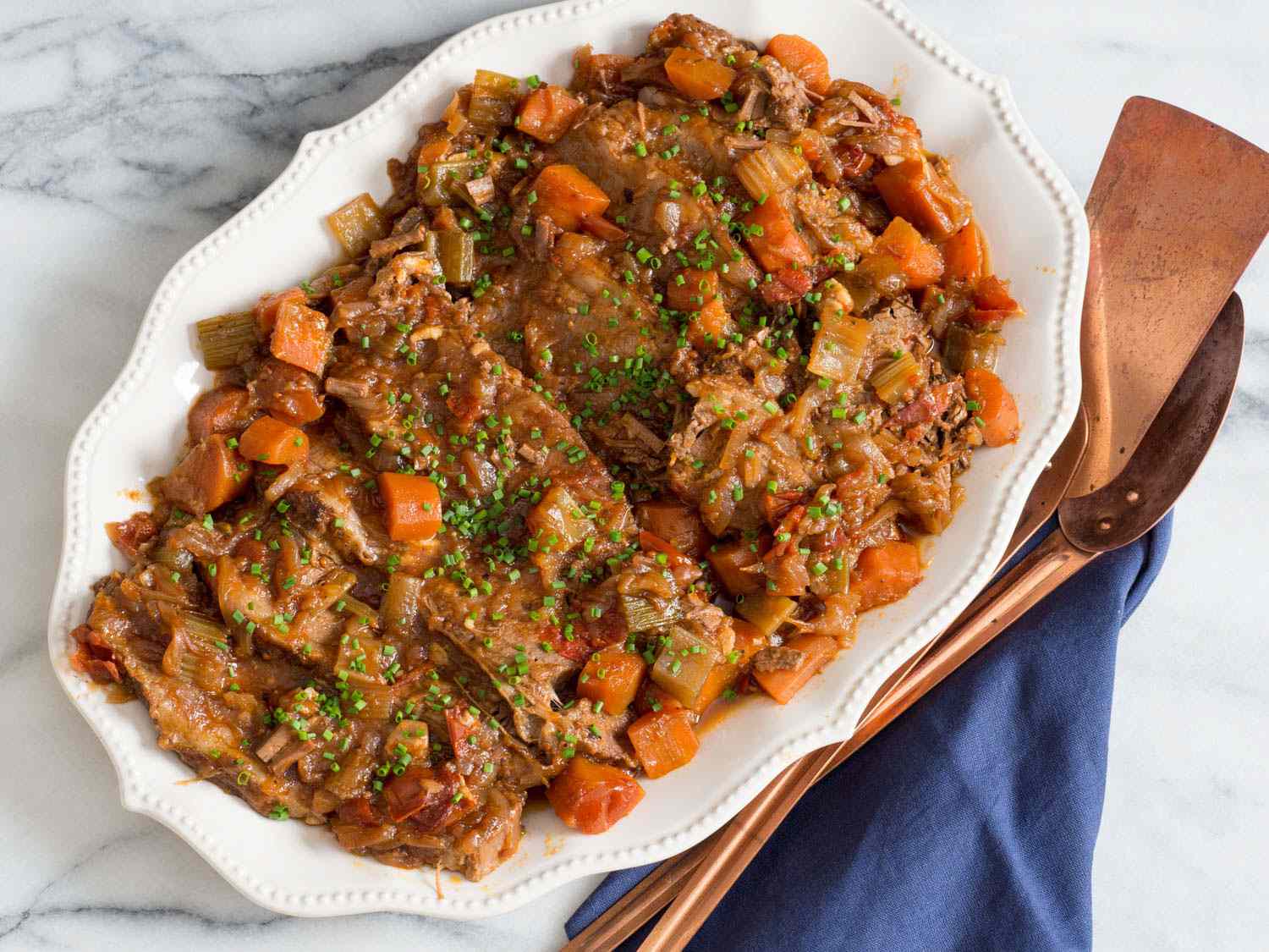 Slow Cooker Missouri-Style Beef Brisket with Root Vegetables