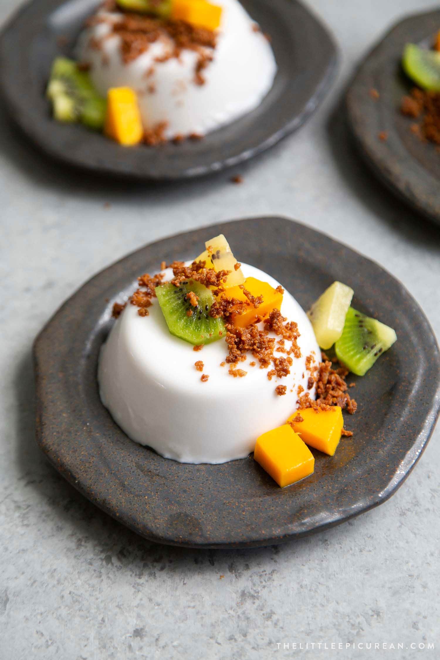 Tiki Coconut Panna Cotta
