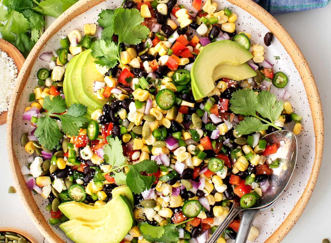 Springfield-Inspired Grilled Corn and Black Bean Salad