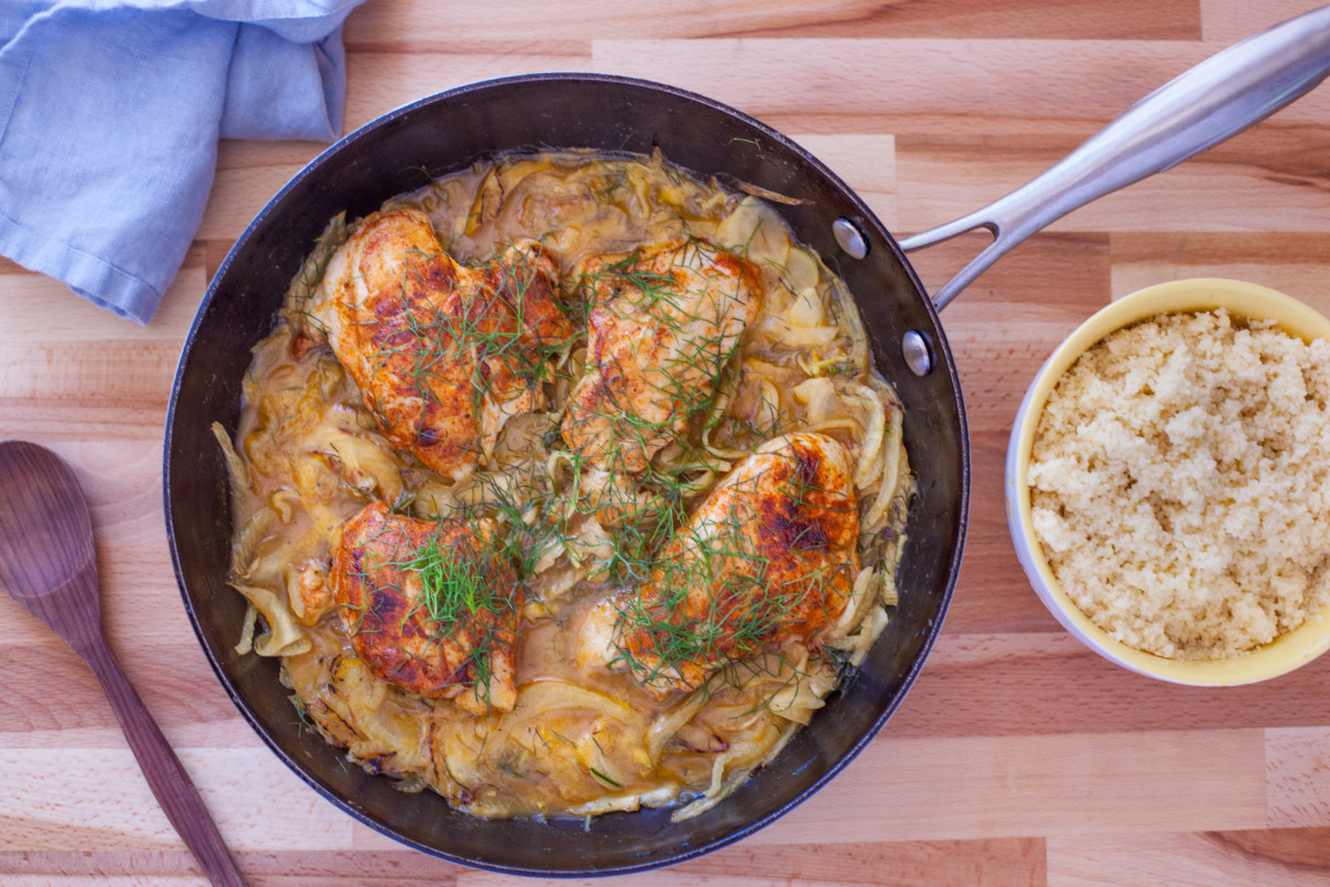 Kashmiri Spiced Chicken Stew with Fennel and Saffron