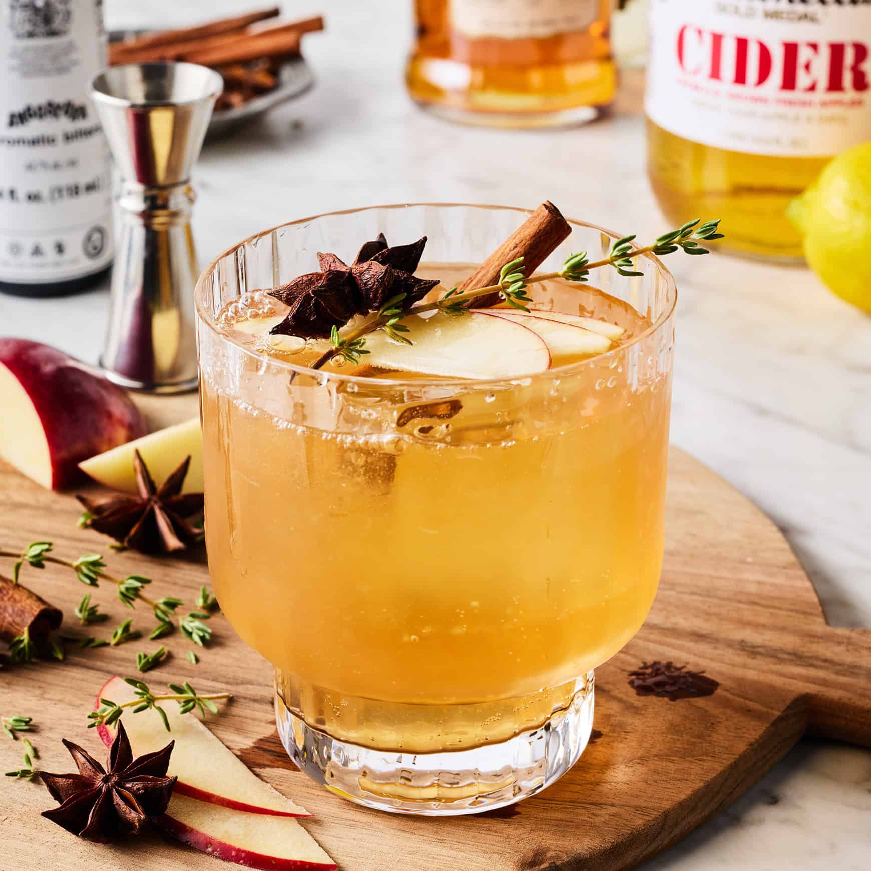 Spiced Whiskey Apple Cider Punch