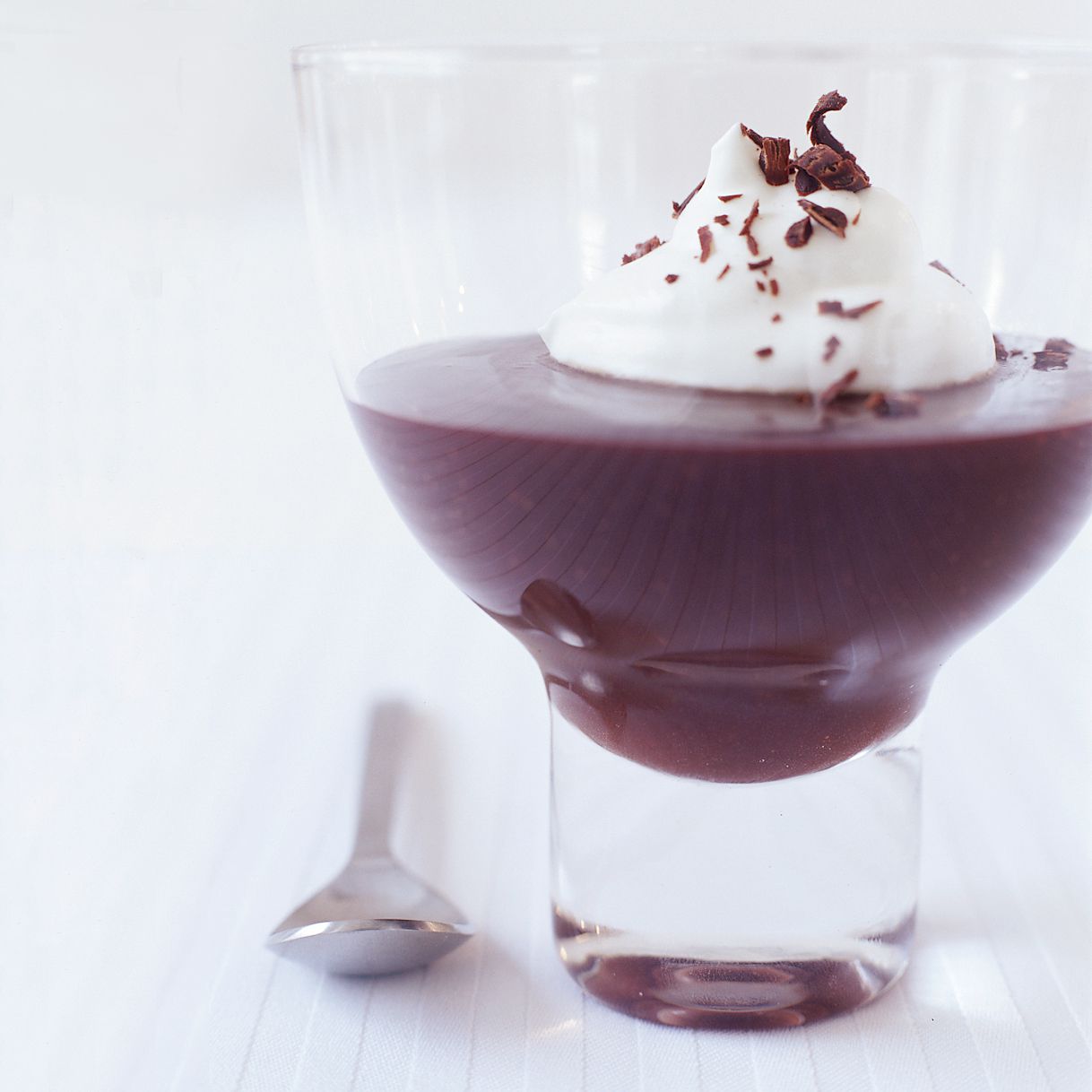 Steamed Chocolate Custard Pots with Torched Sugar Crust