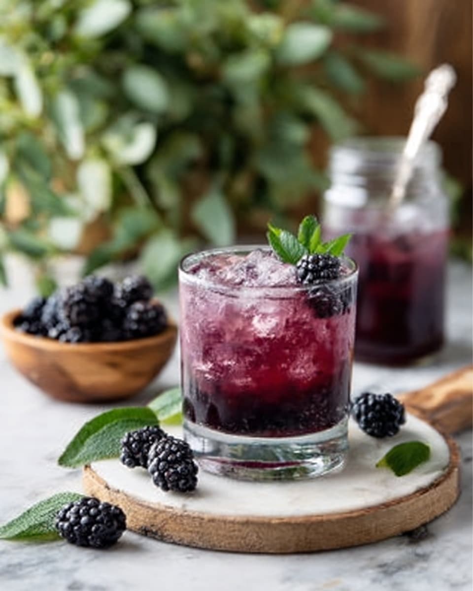 Velvet Blackberry Sage Smash