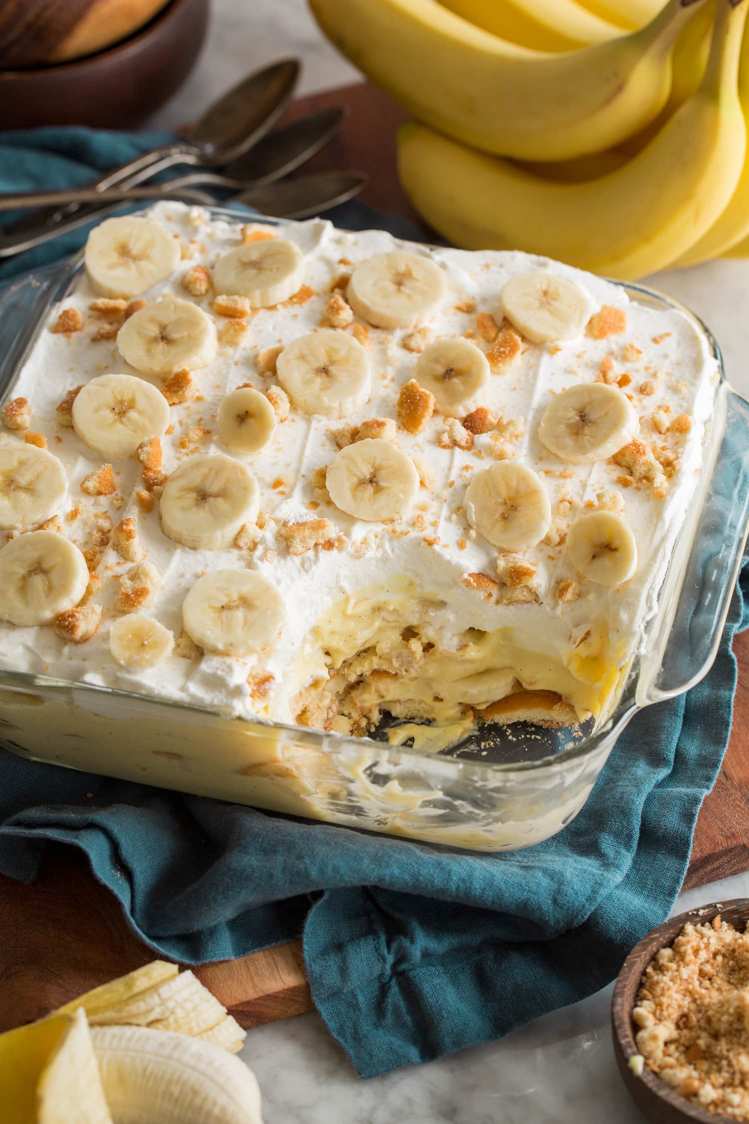 Pan-Seared Chocolate Banana Pudding for Two