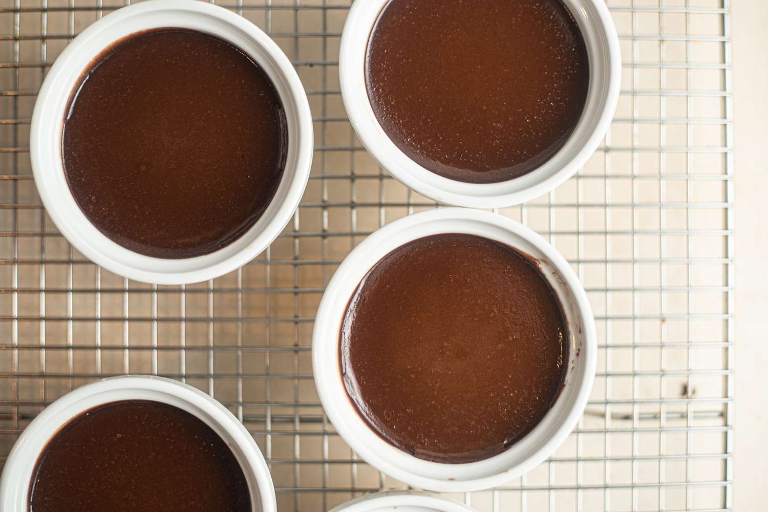 Chocolate Pots de Crème with Sea Salt