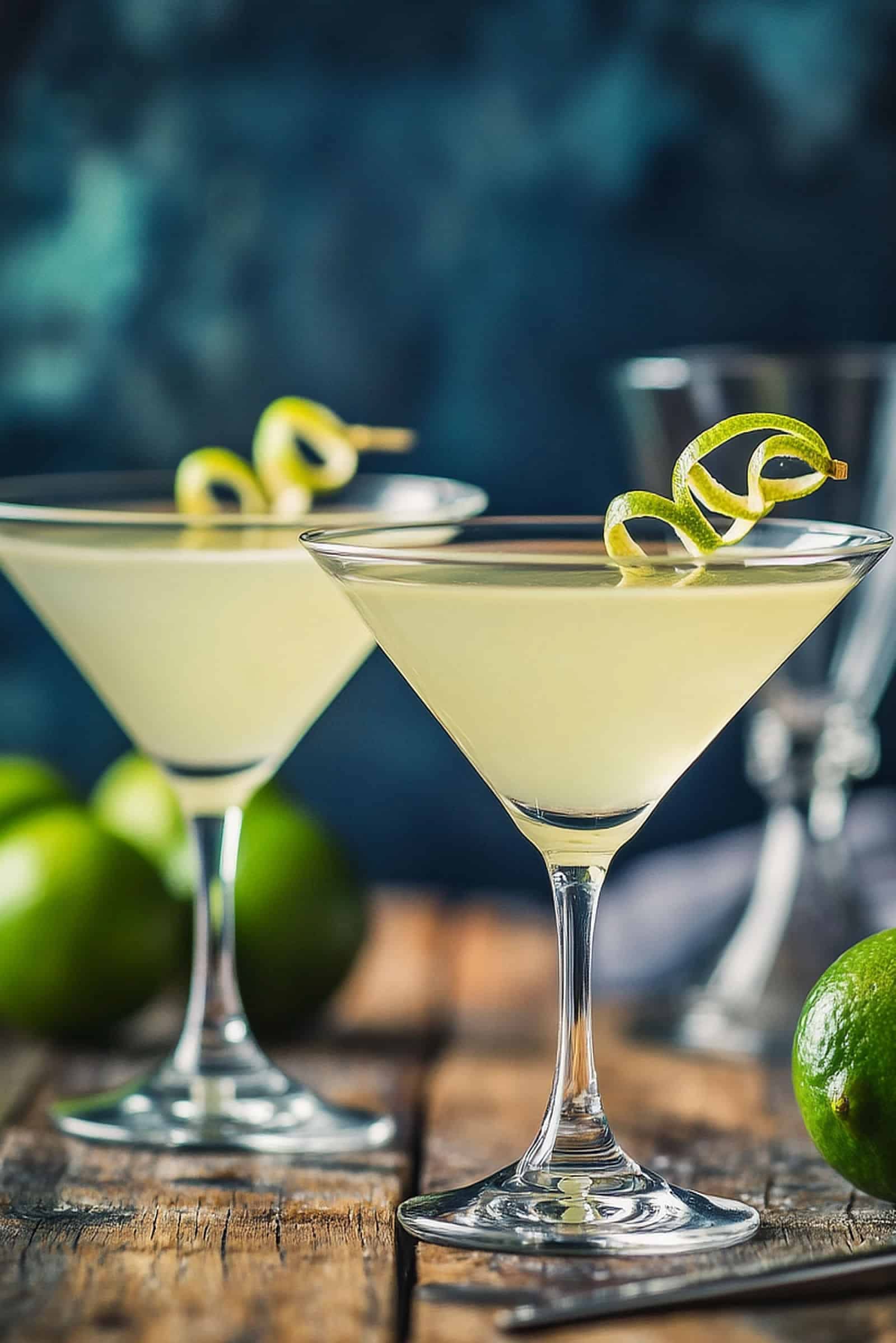 Bright Gin and Elderflower Martini