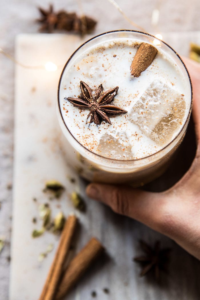 Cardamom-Spiced Chai White Russian