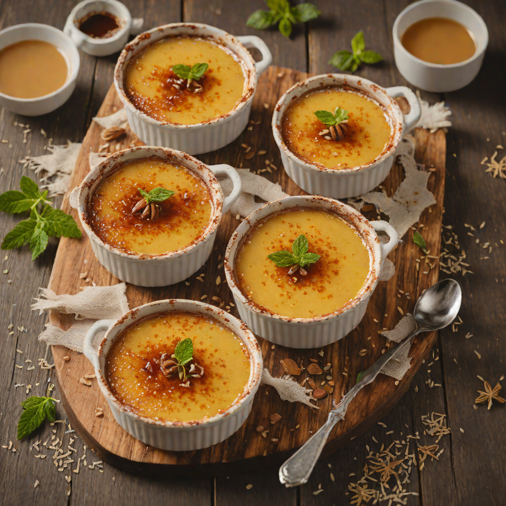 Vanilla Bean Crème Brûlée with Brown Sugar Crust