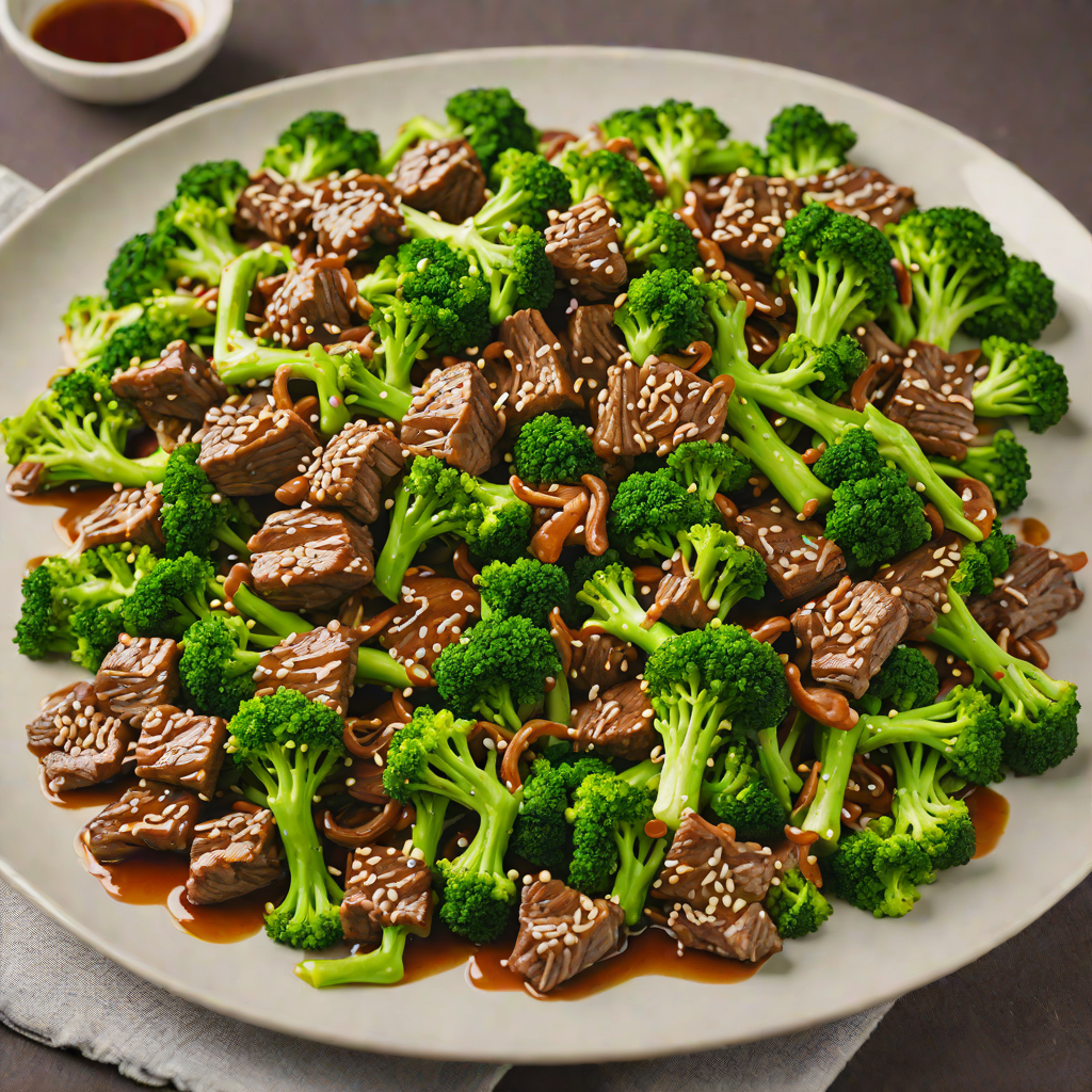 Quick Stir-Fried Beef with Broccoli and Ginger Soy Glaze