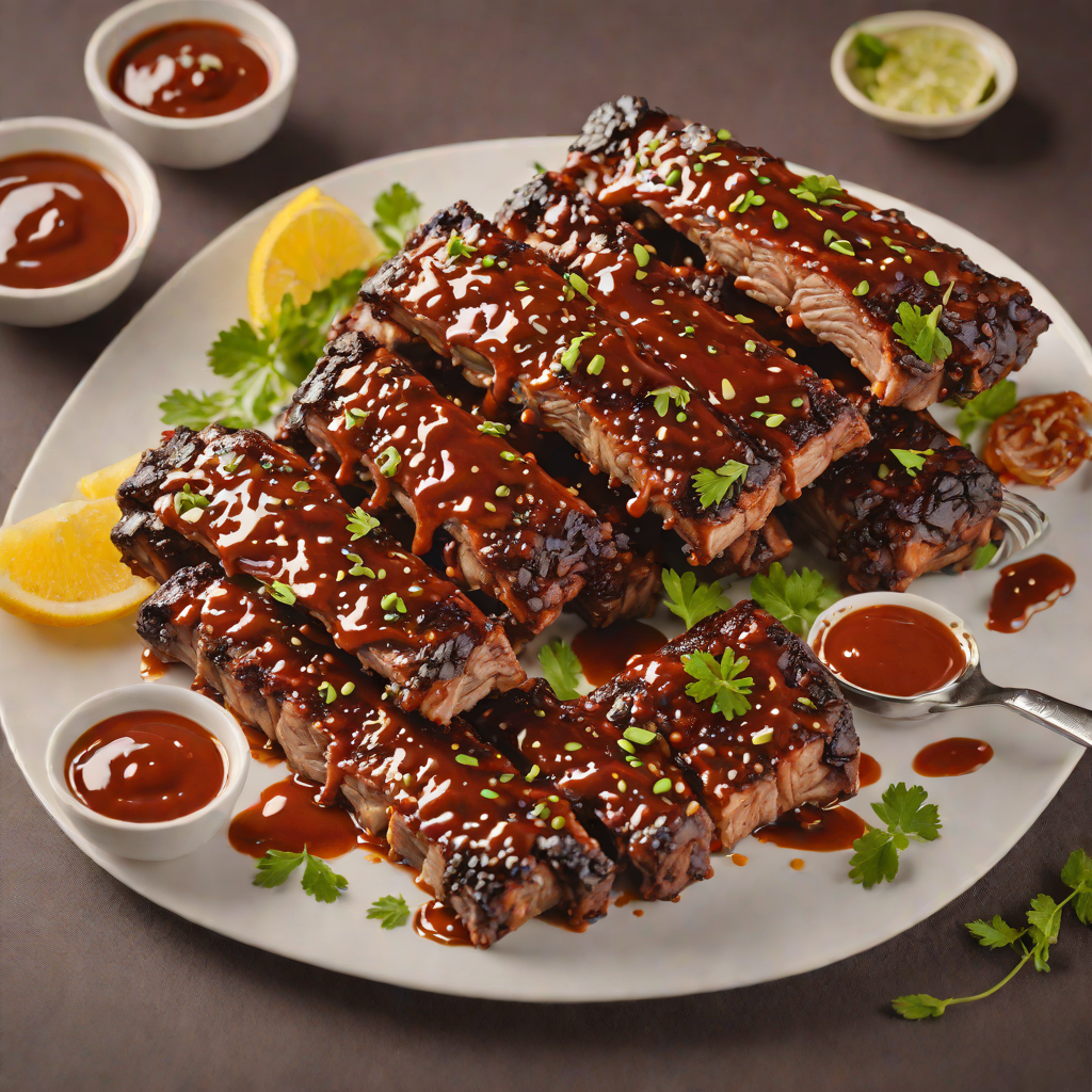 Honey-Glazed Baby Back Ribs with Smoky Chipotle BBQ Sauce