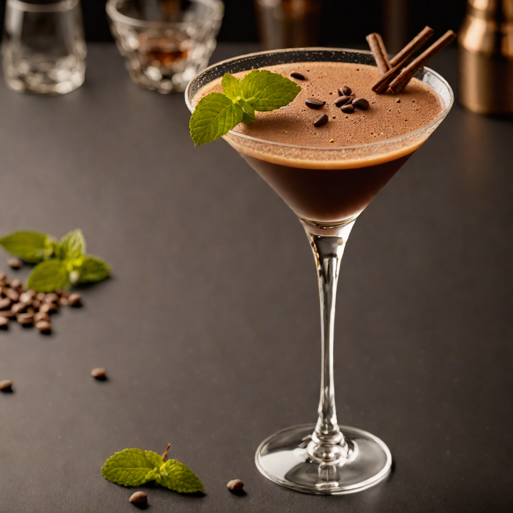 Espresso Chocolate Mint Martini