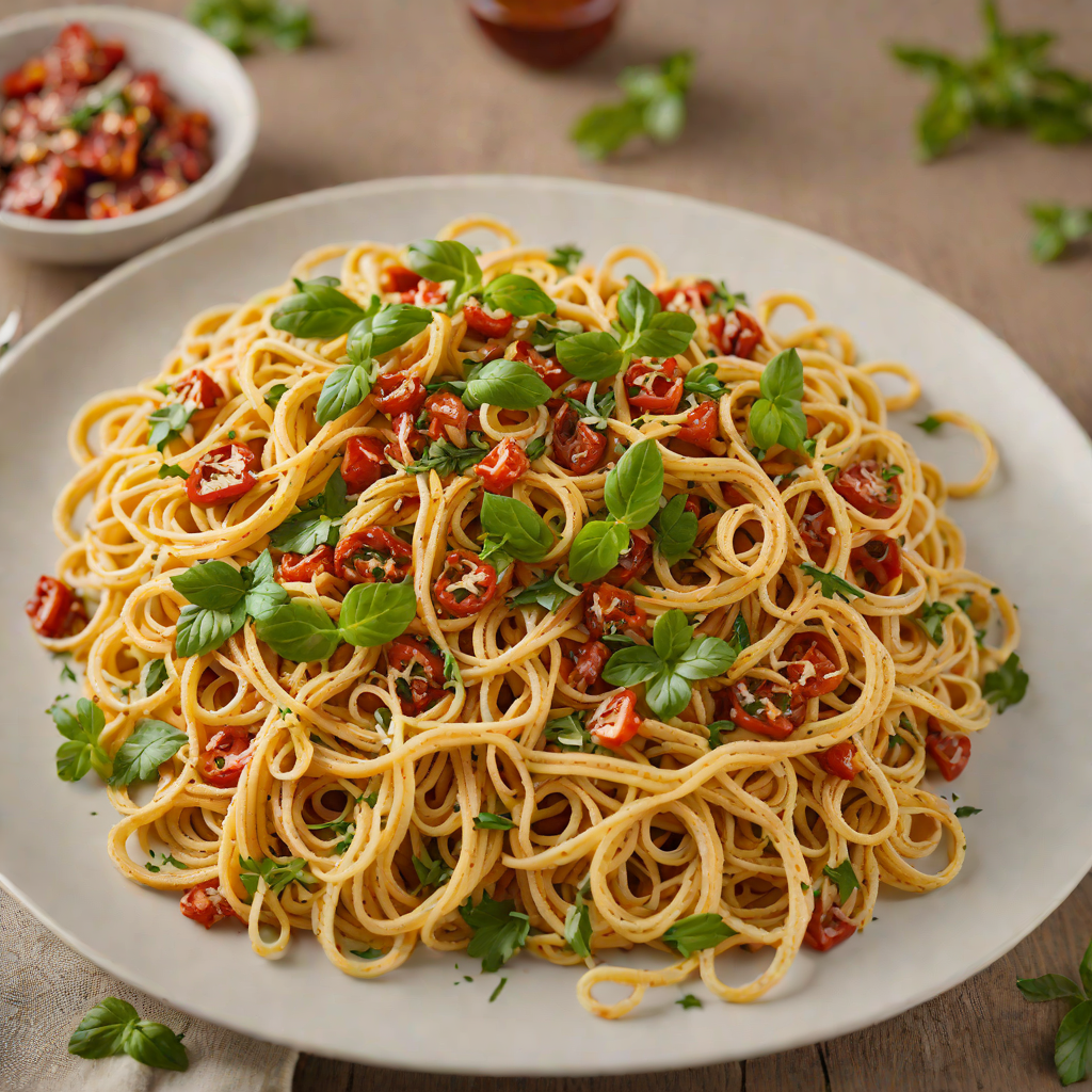 Sun-Dried Tomato & Herb Linguine