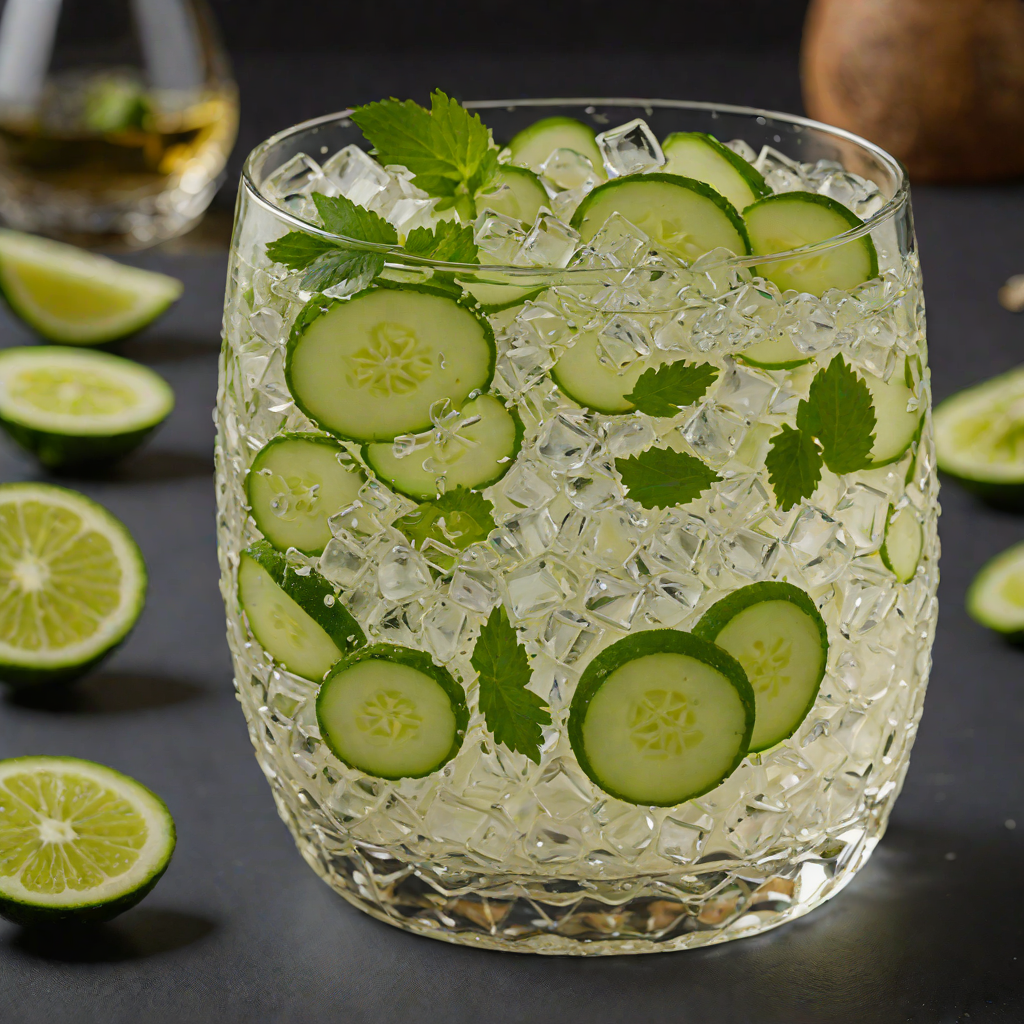 Cardamom Gin Tonic with Cucumber