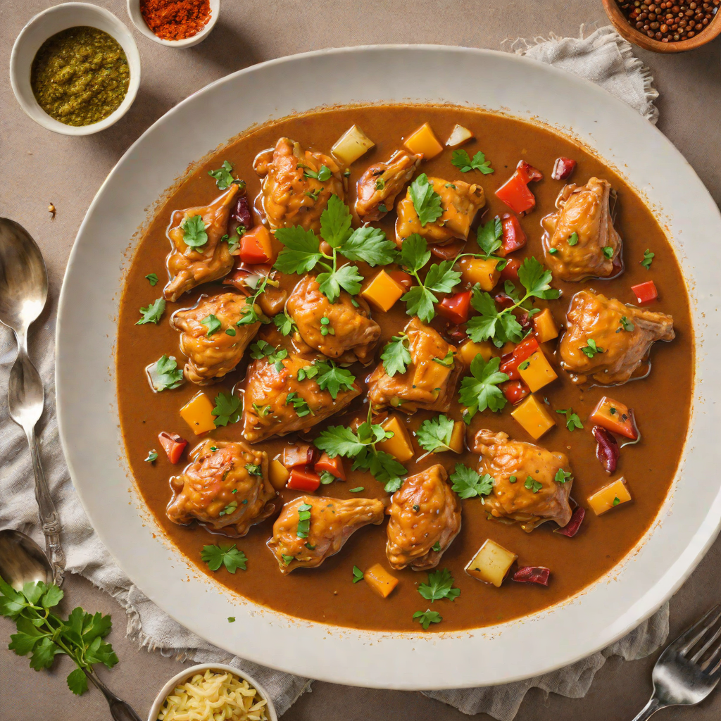 Slow-Cooked Doro Wat Chicken Stew with Berbere