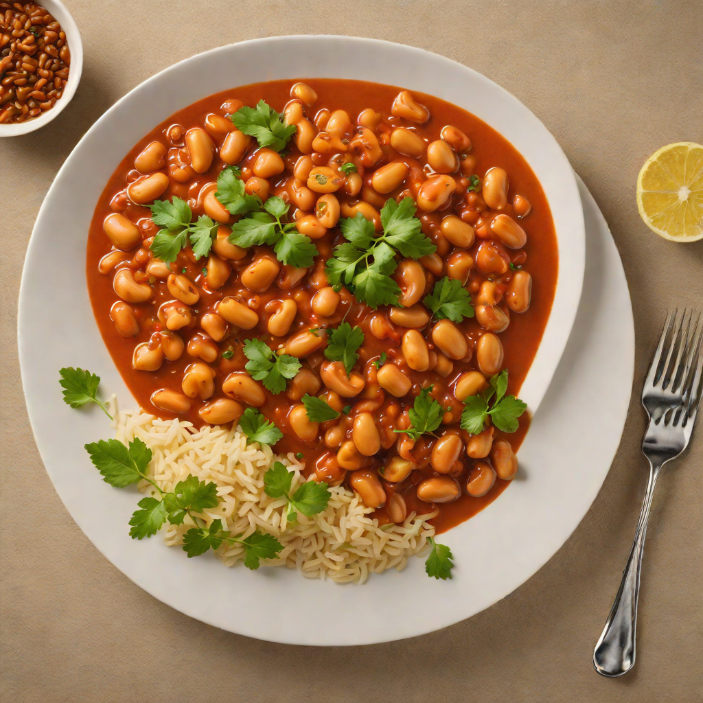 Slow-Simmered Gigantes Beans in Tomato Sauce