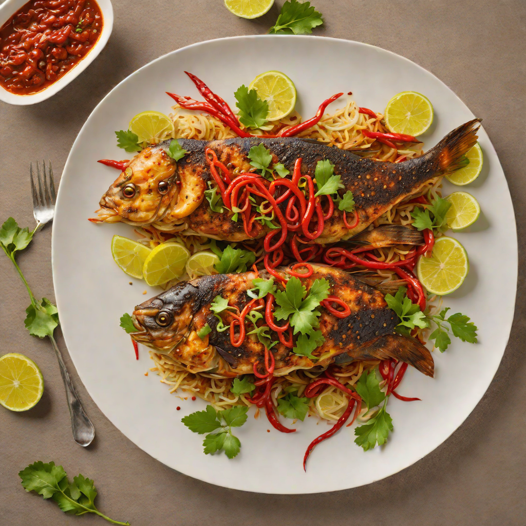 Pan-Fried Goan Fish Recheado with Red Chili Masala