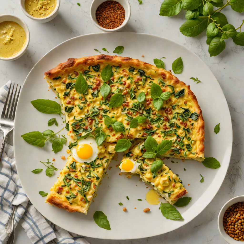 Goan Egg and Potato Frittata with Curry Leaves and Mustard Seeds