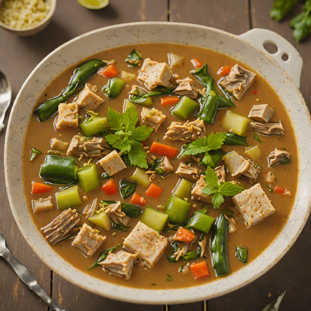 Okra and Stockfish Pepper Soup