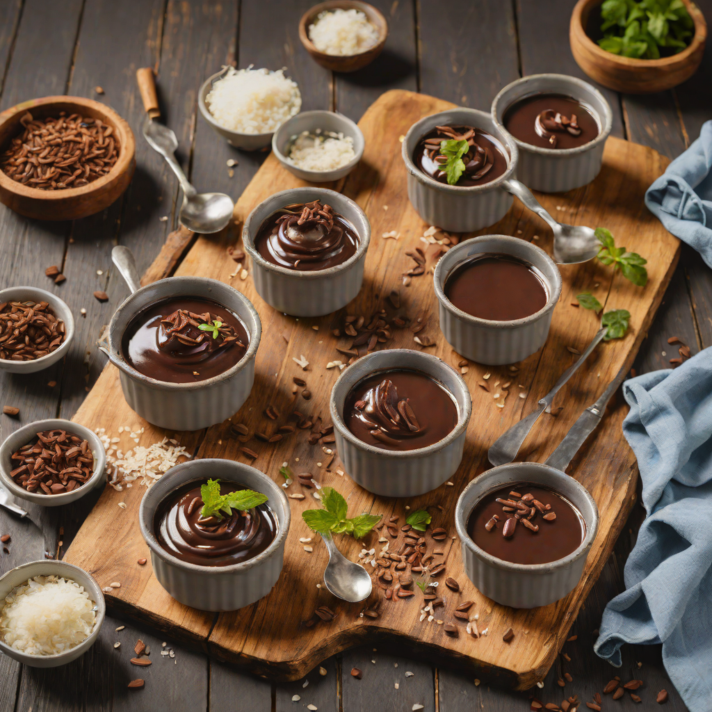 Pan-Seared Chocolate Ganache Pots with Sea Salt