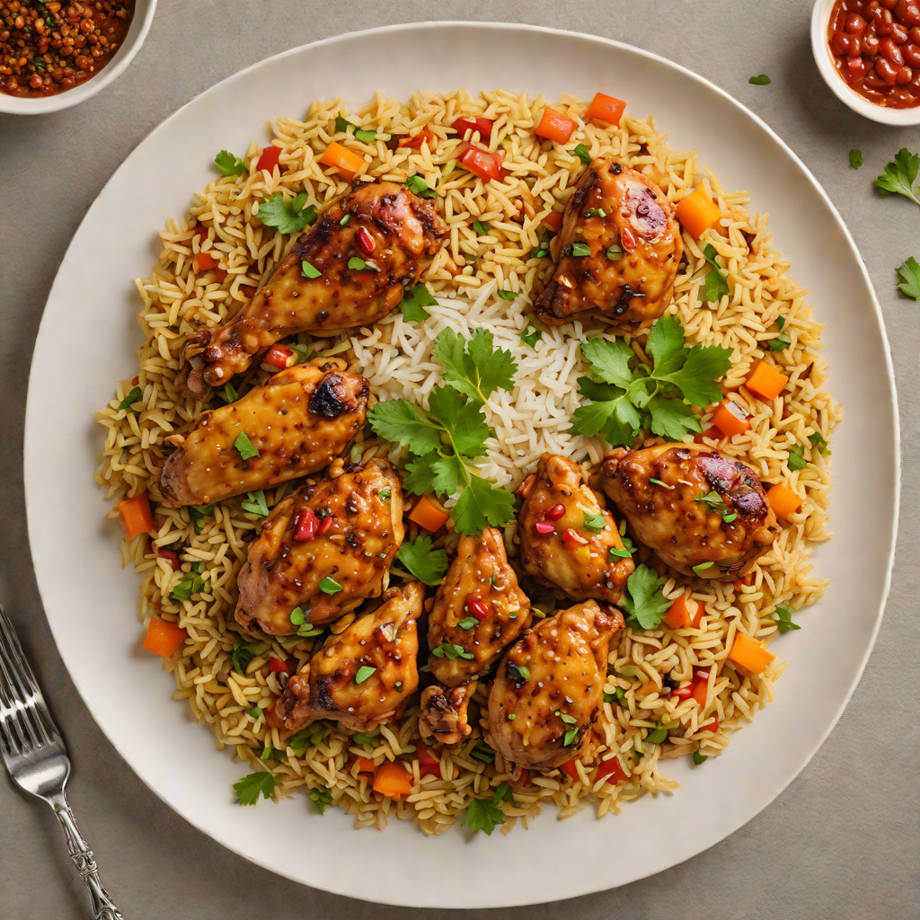 One-Pot Ethiopian Berbere Chicken and Rice Pilaf