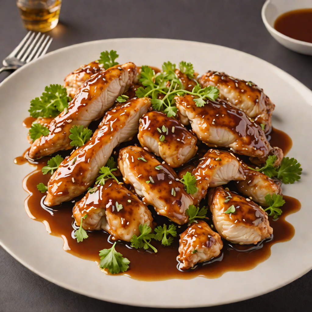 Sautéed Chicken with Honey Brown Sugar Glaze
