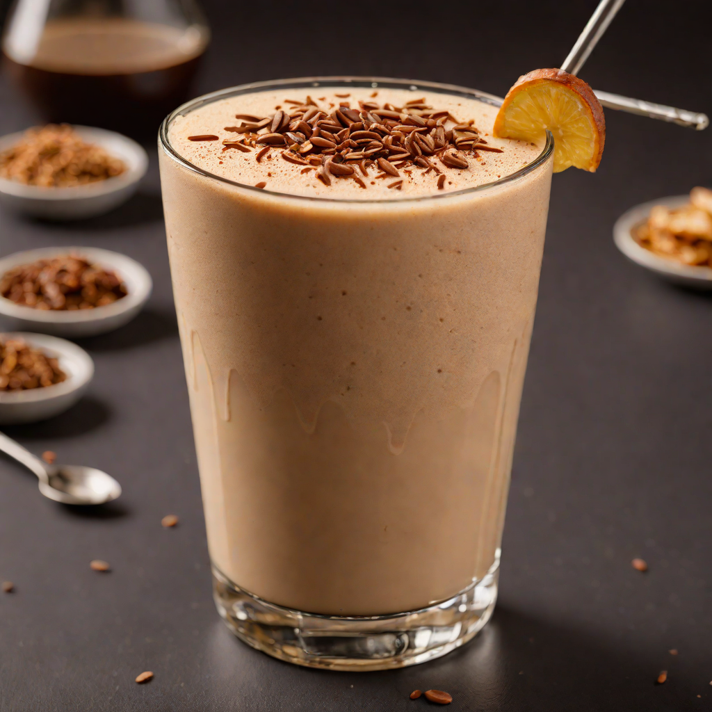Vietnamese-Style Coffee Milkshake with Sweetened Condensed Milk