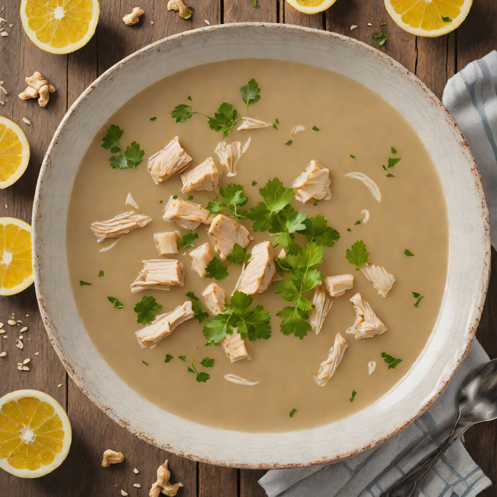Ginger-Lemon Chicken Soup for Sinus Relief