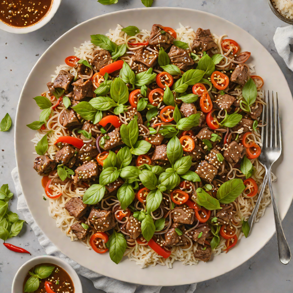 Instant Pot Spicy Thai Basil Beef