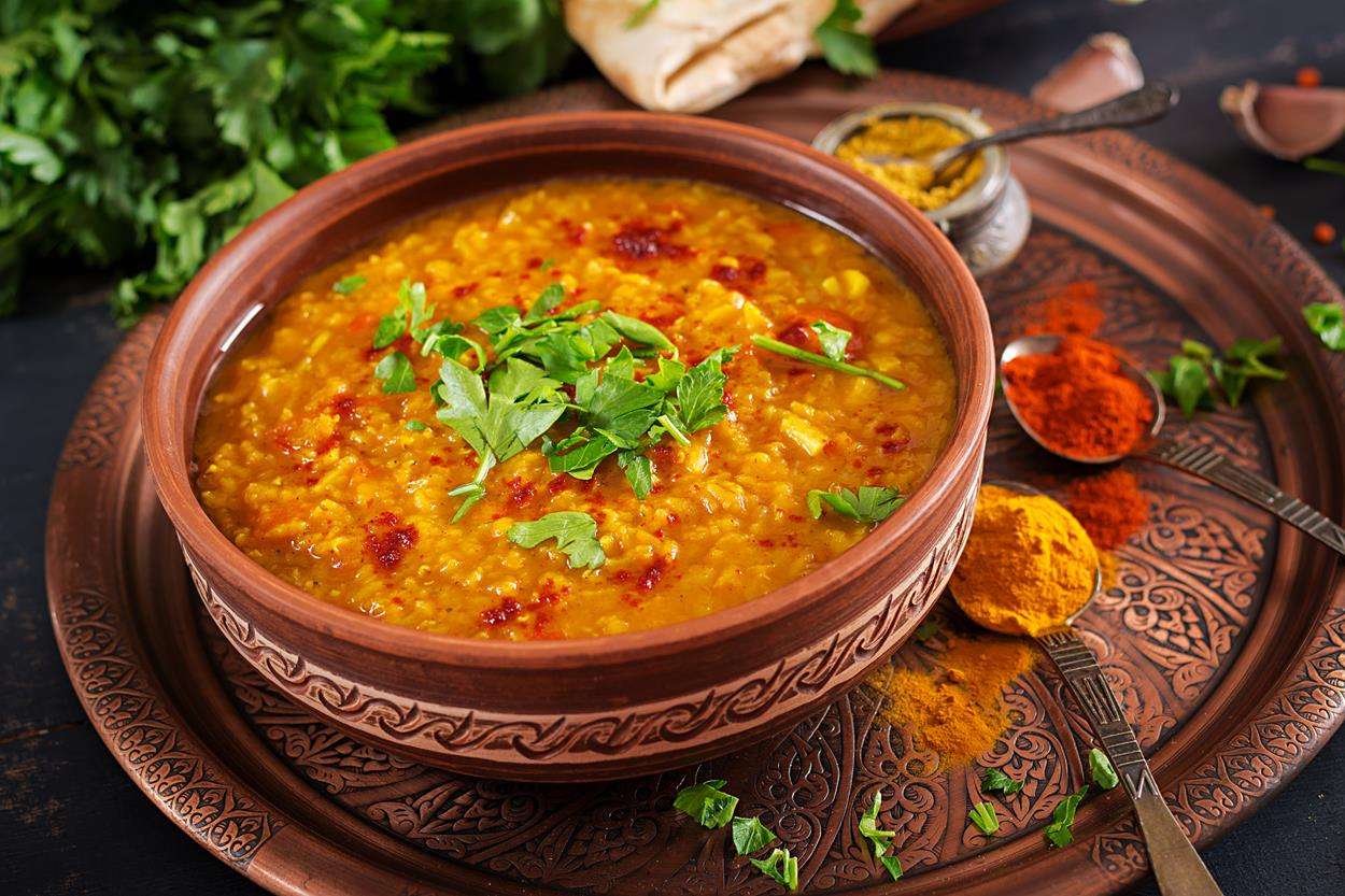 Authentic Indian Dal Tadka with Tempered Spices