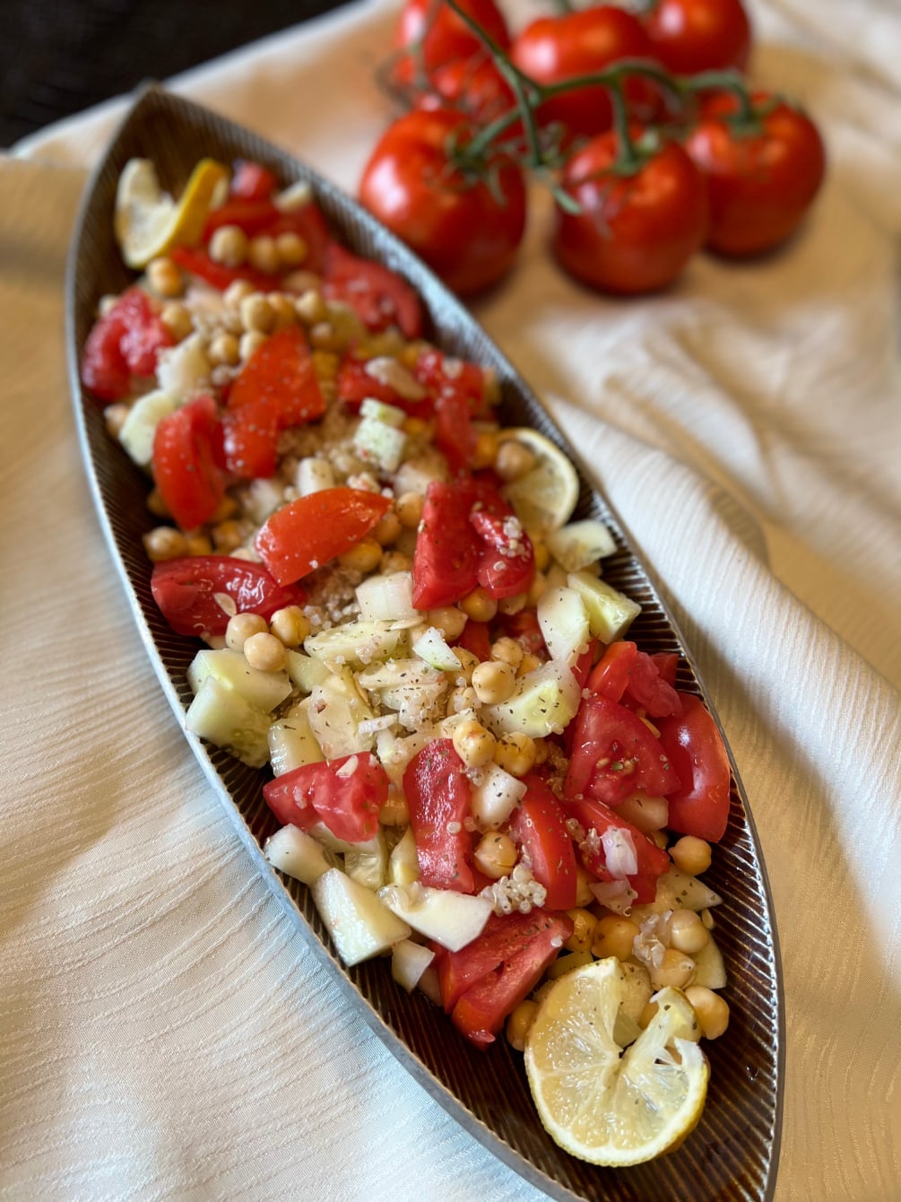 Lemony Light Quinoa Salad