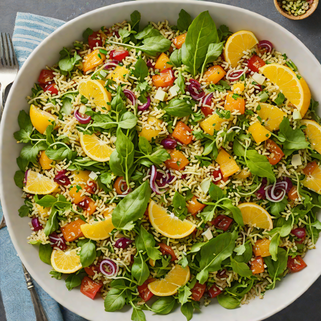 Exchange Rate-Inspired Citrus and Herb Quinoa Salad