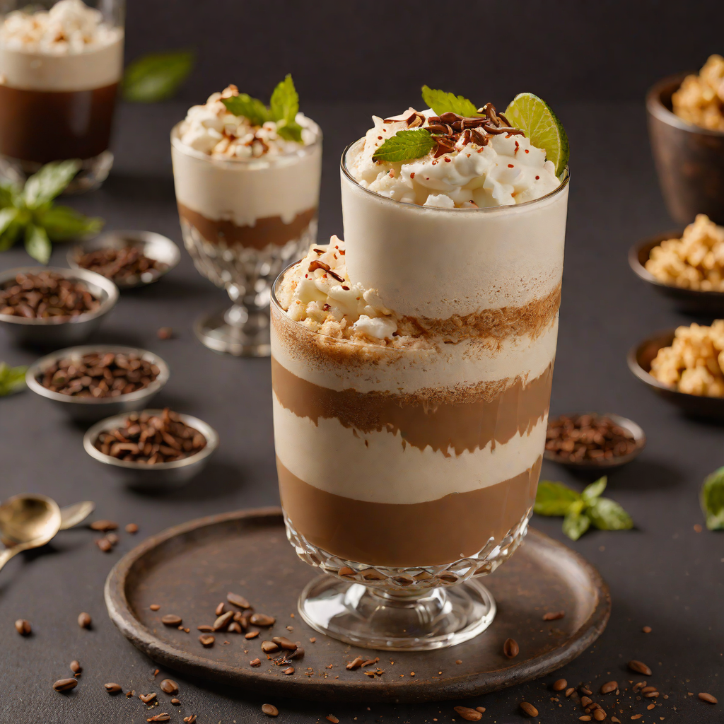 Vietnamese-Style Coffee Float with Coconut Cream