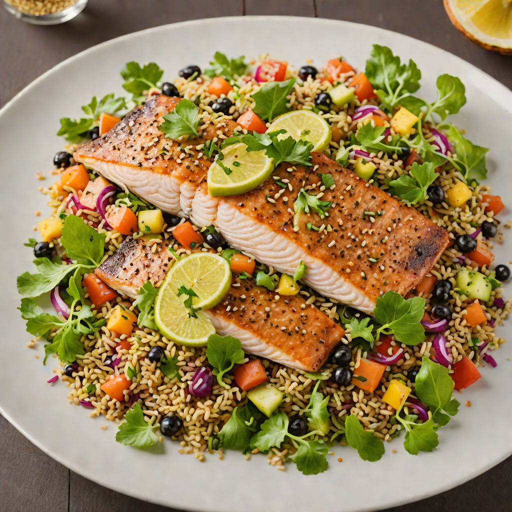 Pan-Seared Trout with Andean Quinoa Salad