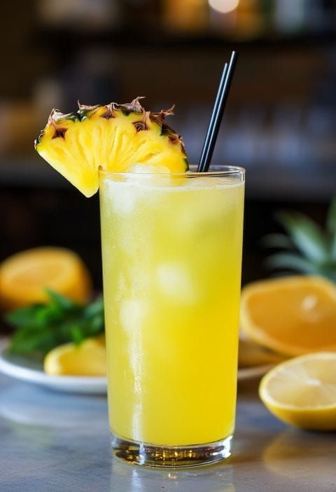 Shaken Pineapple Citrus Refresher
