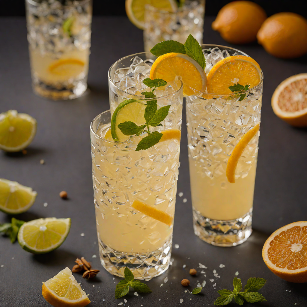 Citrus-Spiced Vodka Fizz