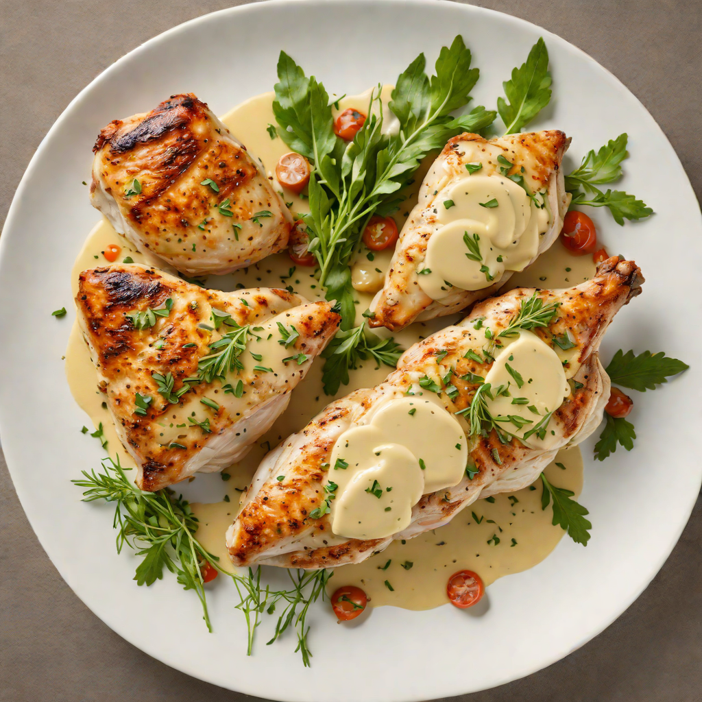 Pan-Seared Chicken with North Omaha Herb Butter