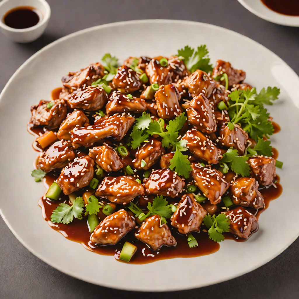 Stir-Fried Popular Chicken with Sweet Soy Glaze