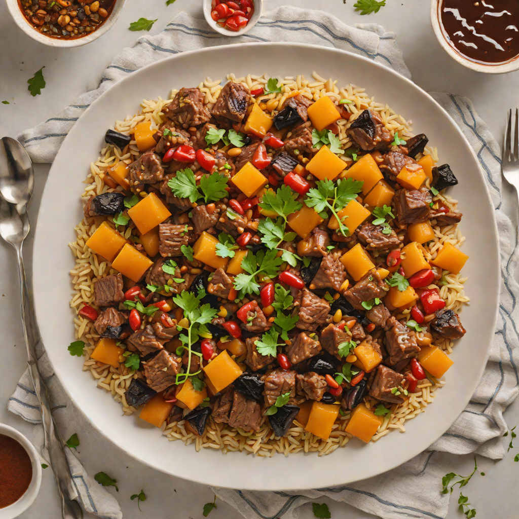 Slow Cooker Spiced Beef Tagine with Dried Fruit