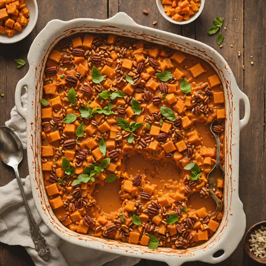 Williams' Maple-Glazed Sweet Potato Casserole