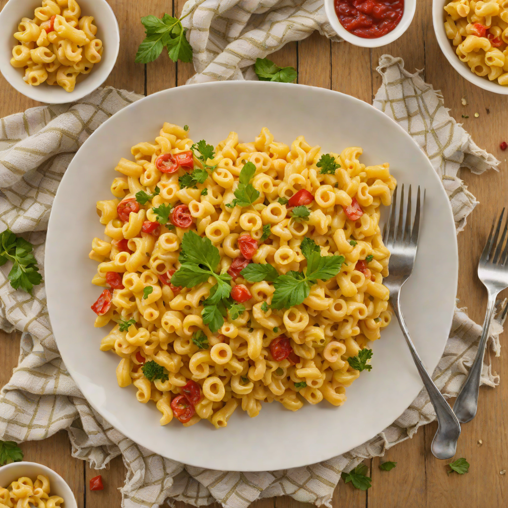Veggie-Packed Macaroni and Cheese Bake