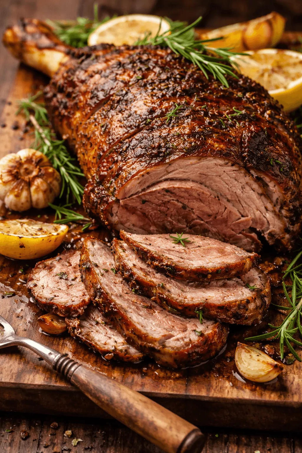 Slow-Cooked Lamb Shoulder with Lemon Myrtle and Native Pepper