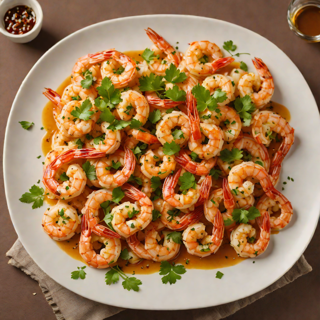 Sautéed Garlic Shrimp with Spanish Paprika